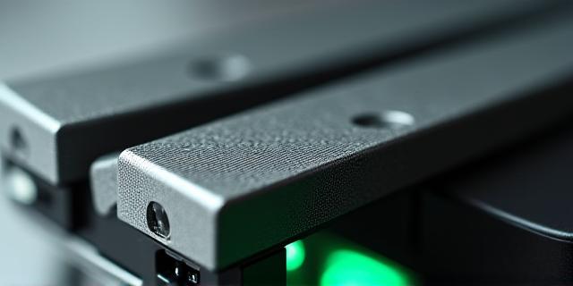 A close up of modular electronic response hardware components